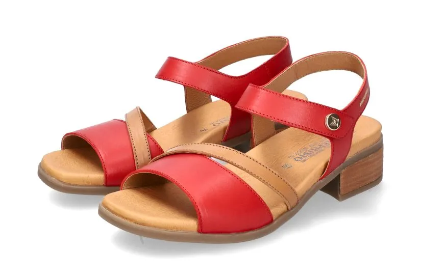 'Nikolia' women's sandal - red