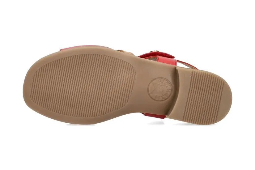 'Nikolia' women's sandal - red