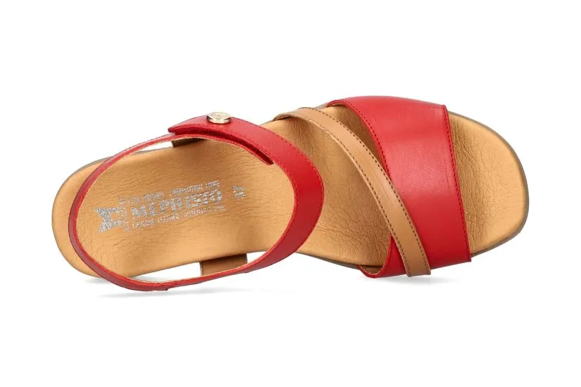 'Nikolia' women's sandal - red