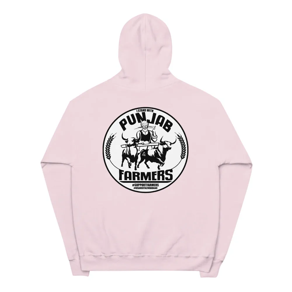 No Farmers No Food - Punjab Farmers Unisex fleece hoodie