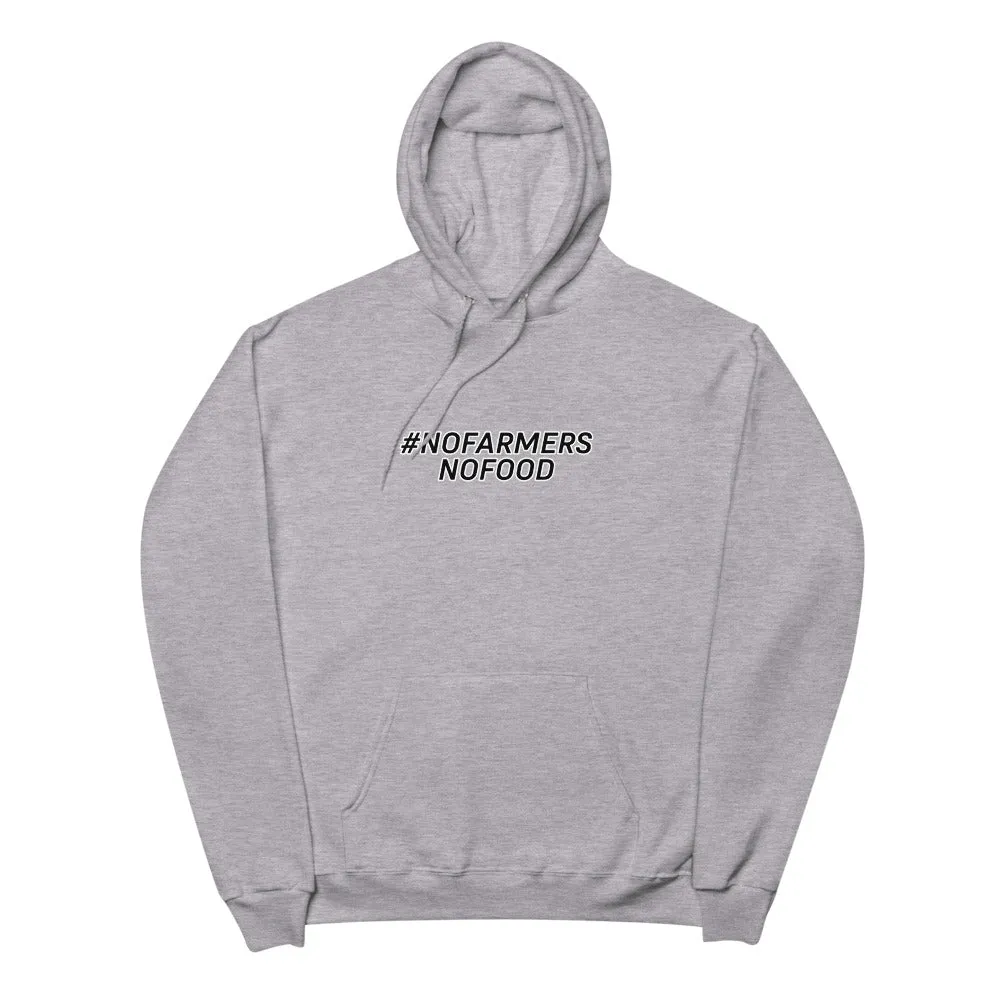 No Farmers No Food - Punjab Farmers Unisex fleece hoodie