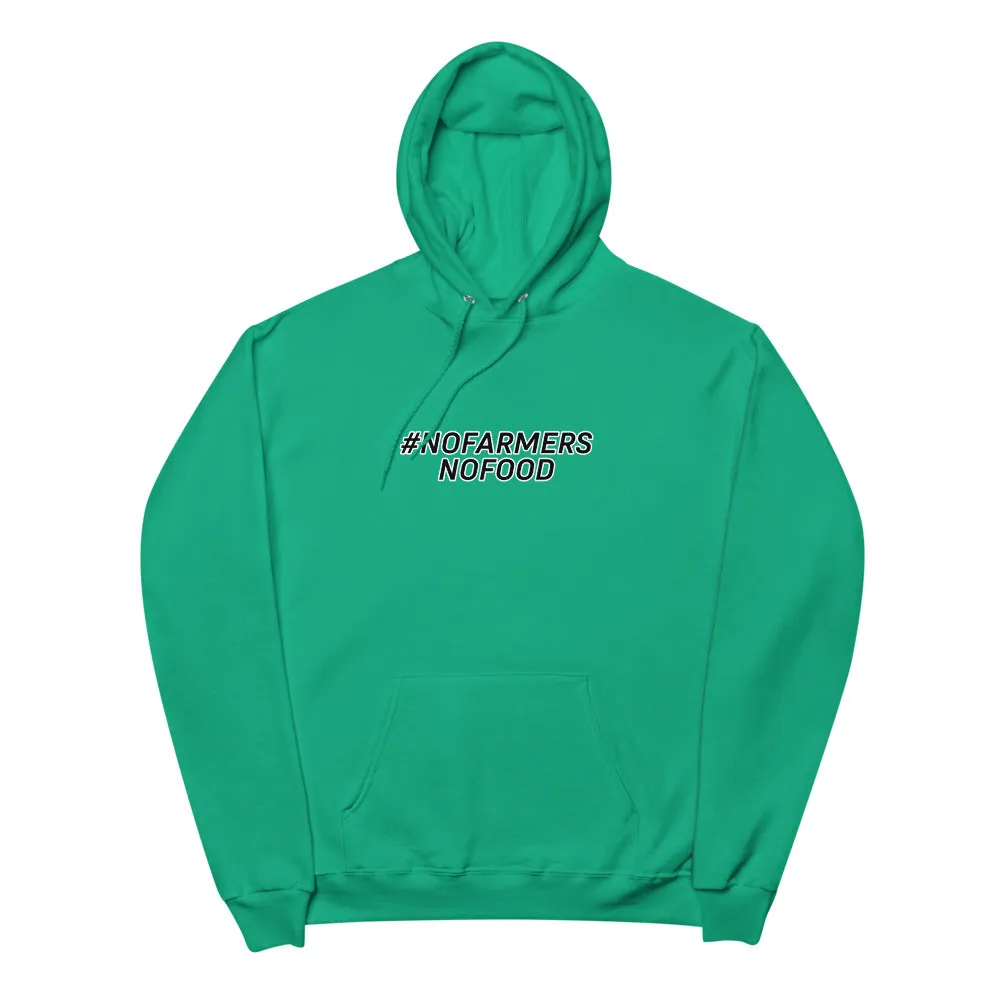 No Farmers No Food - Punjab Farmers Unisex fleece hoodie