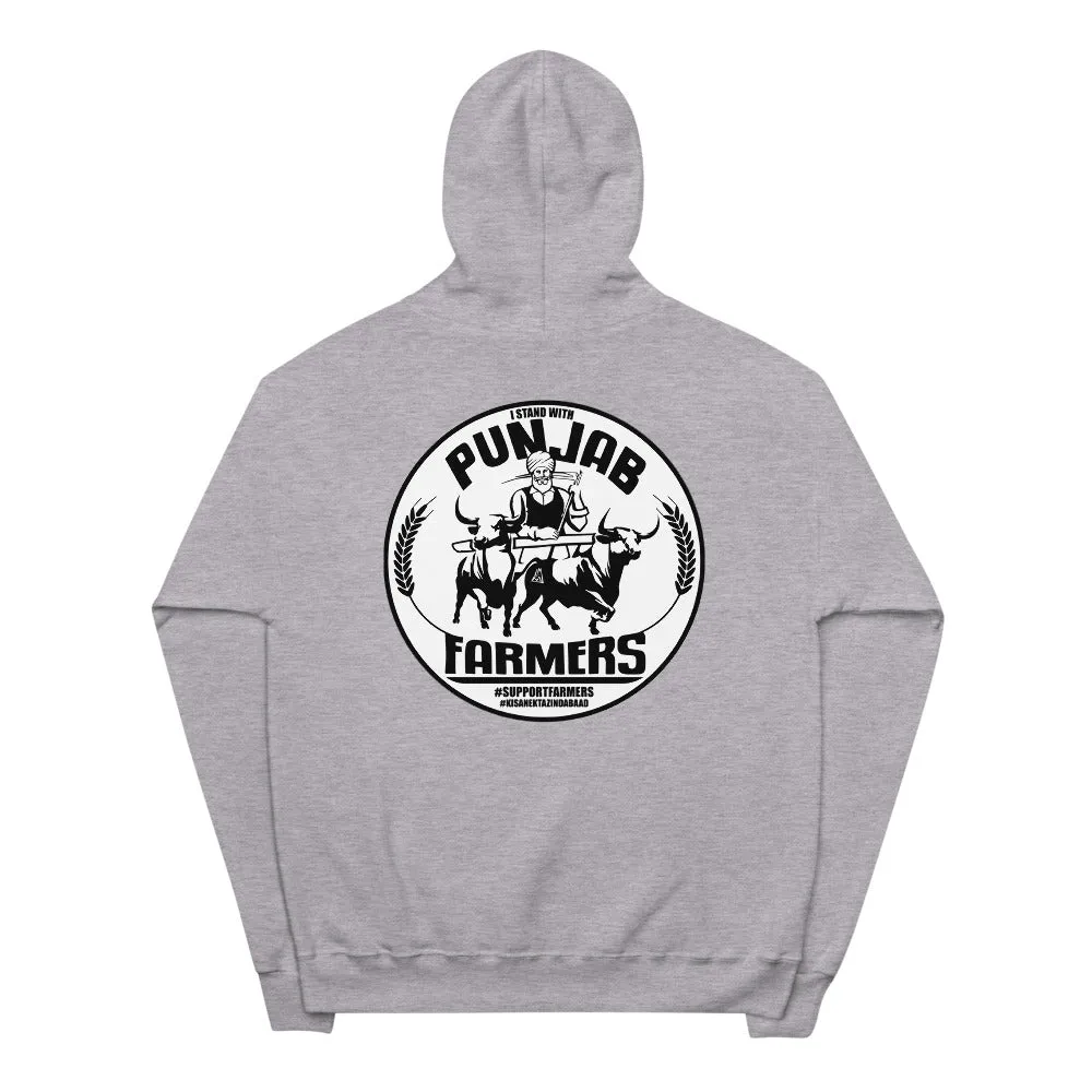 No Farmers No Food - Punjab Farmers Unisex fleece hoodie