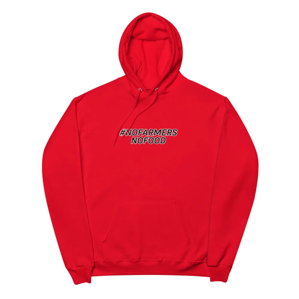 No Farmers No Food - Punjab Farmers Unisex fleece hoodie