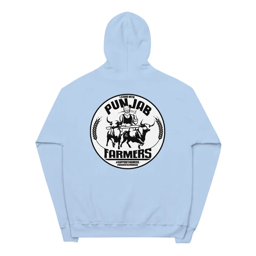 No Farmers No Food - Punjab Farmers Unisex fleece hoodie