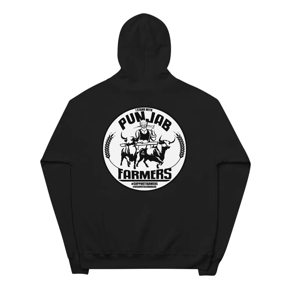 No Farmers No Food - Punjab Farmers Unisex fleece hoodie