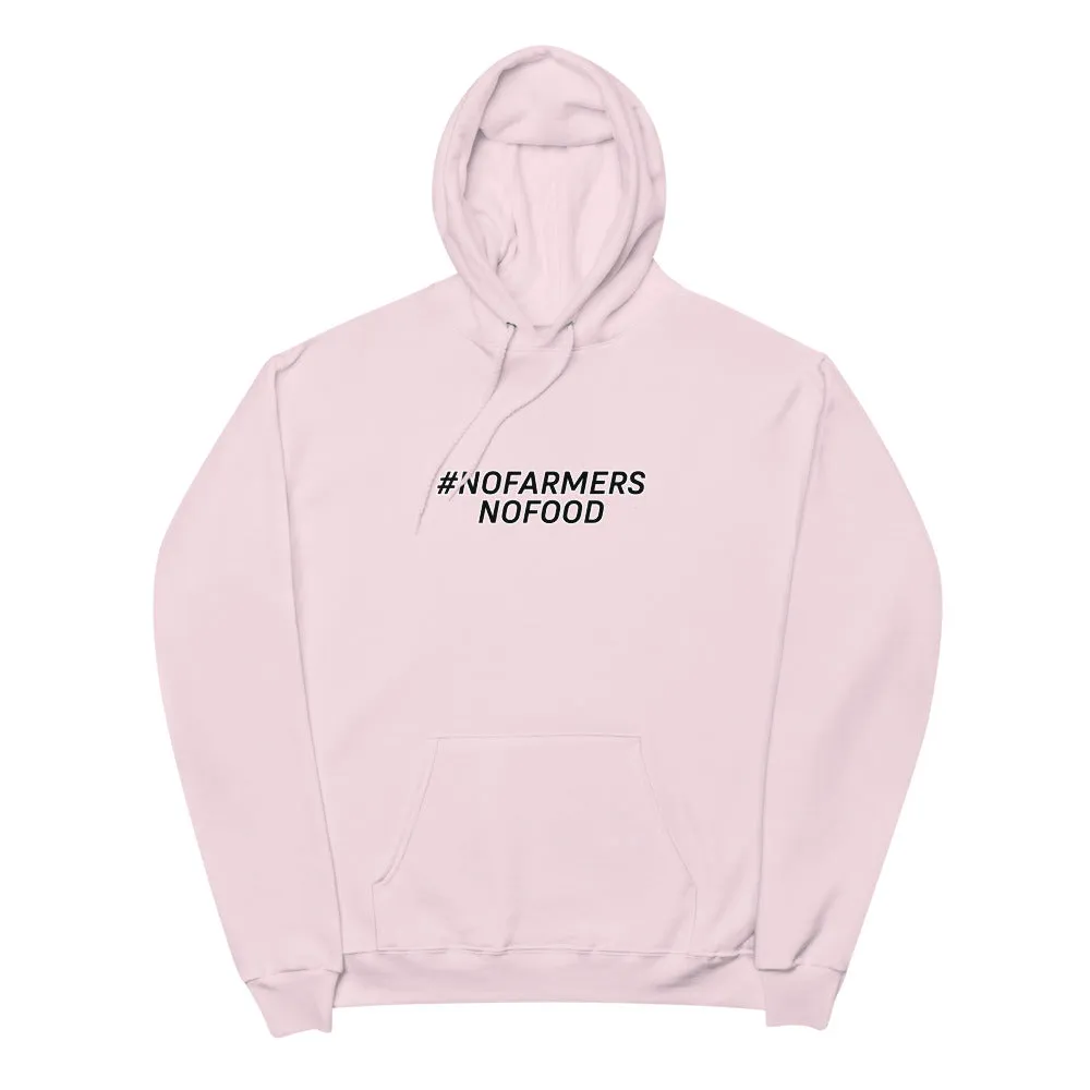 No Farmers No Food - Punjab Farmers Unisex fleece hoodie
