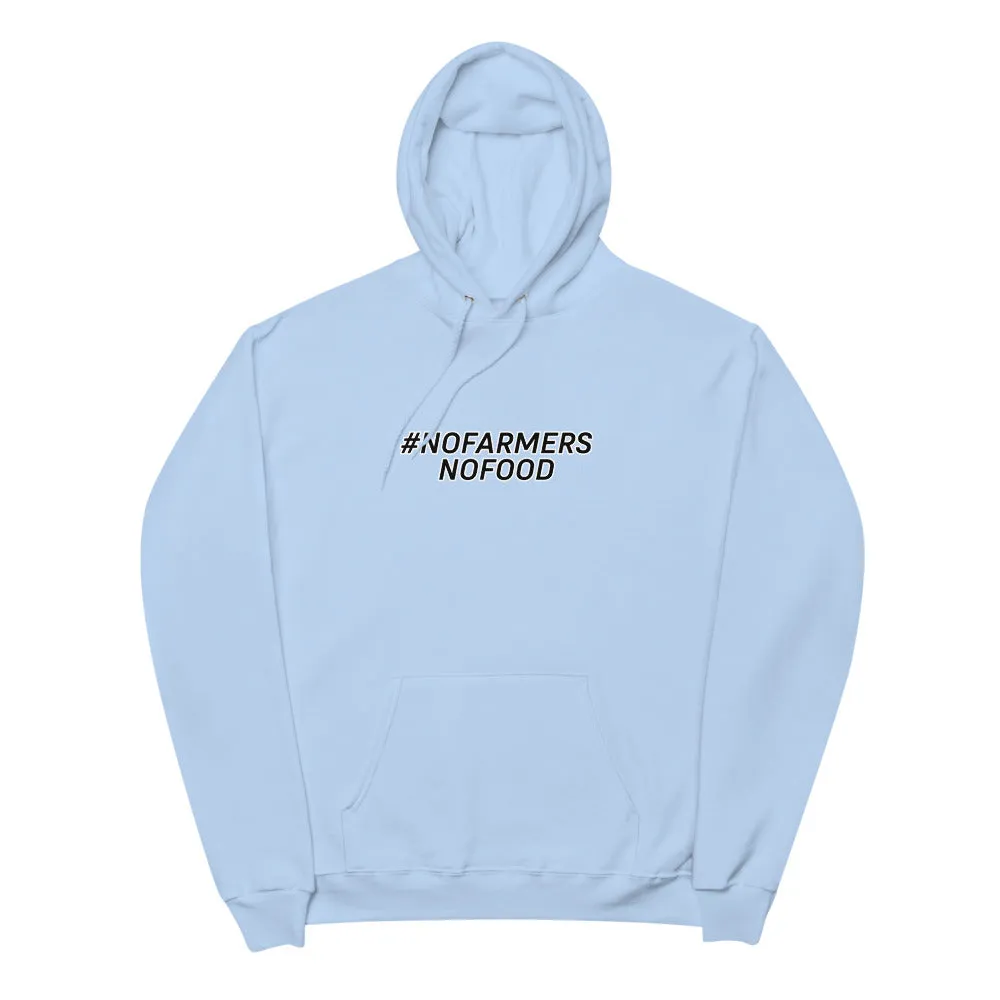 No Farmers No Food - Punjab Farmers Unisex fleece hoodie