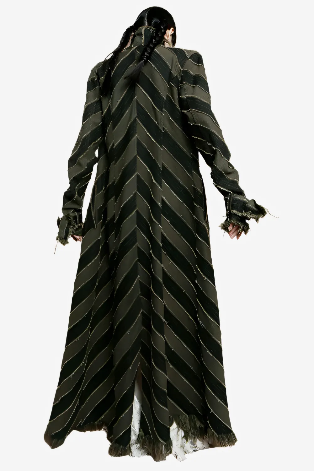 Nomad Striped Fringe Trench