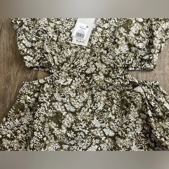 NWT Rails Nyla Vine Dress In Olive