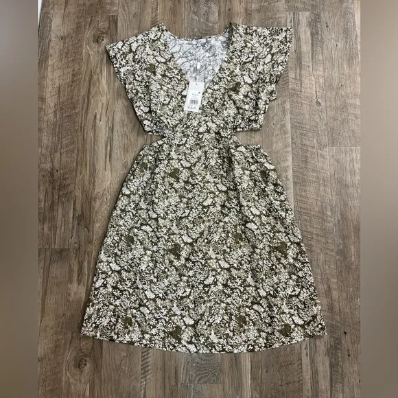 NWT Rails Nyla Vine Dress In Olive