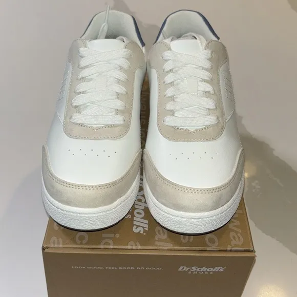 NWT Womens Dr. Scholls Dink It Pickleball Sneakers 9.5 MSRP $100 White
