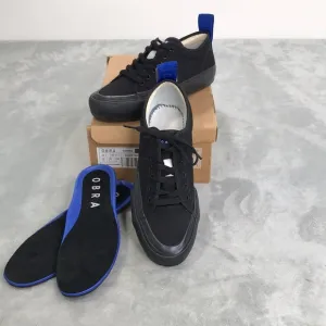 Obra Men's Black Lace up Low Top Sneakers Size 9 New in Box