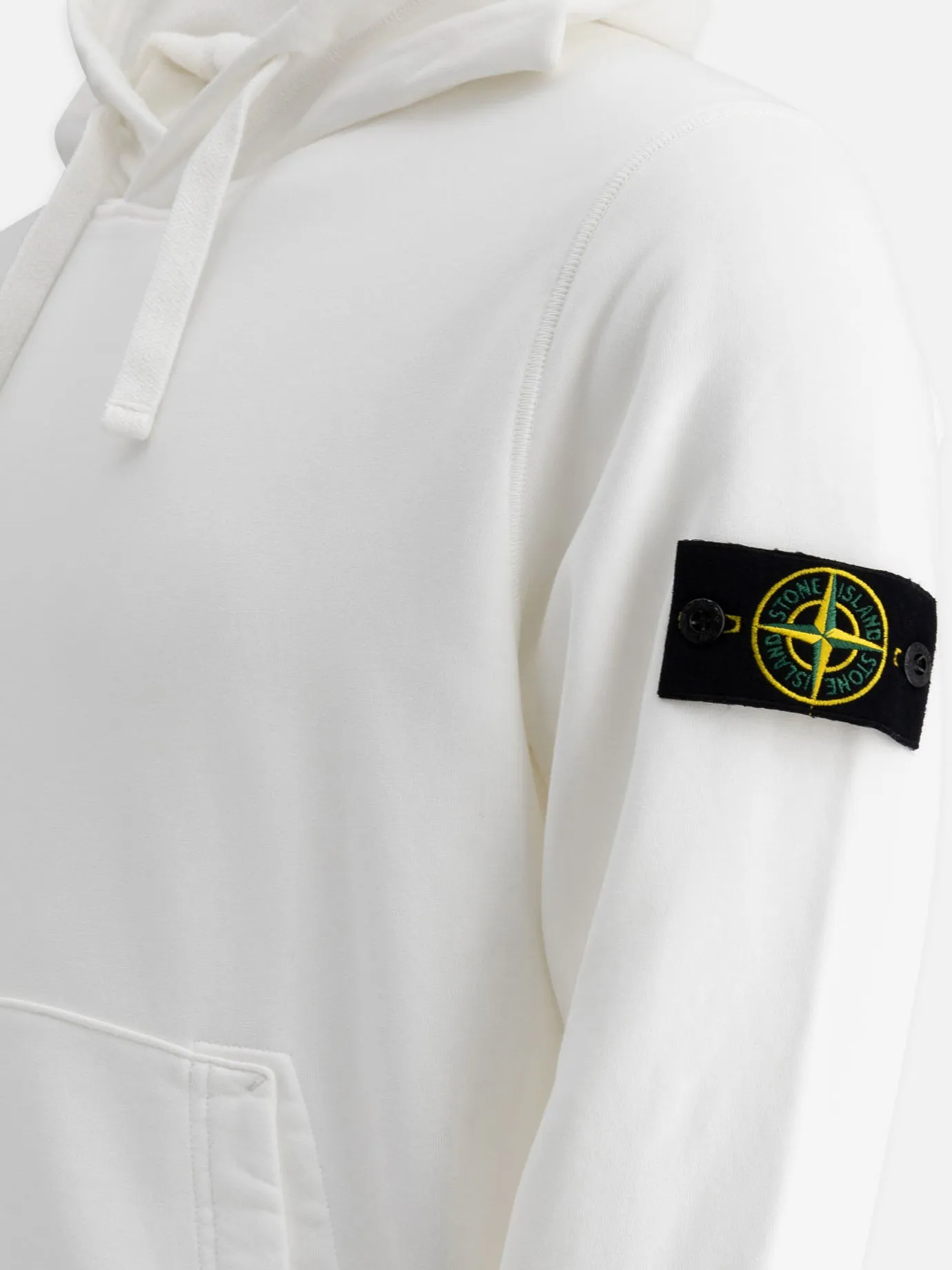 Organic cotton fleece hoodie