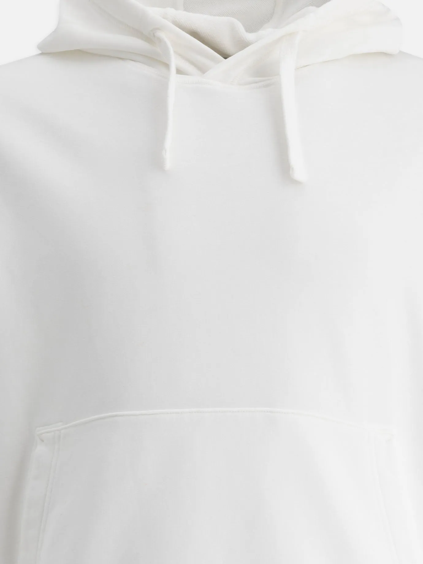 Organic cotton fleece hoodie