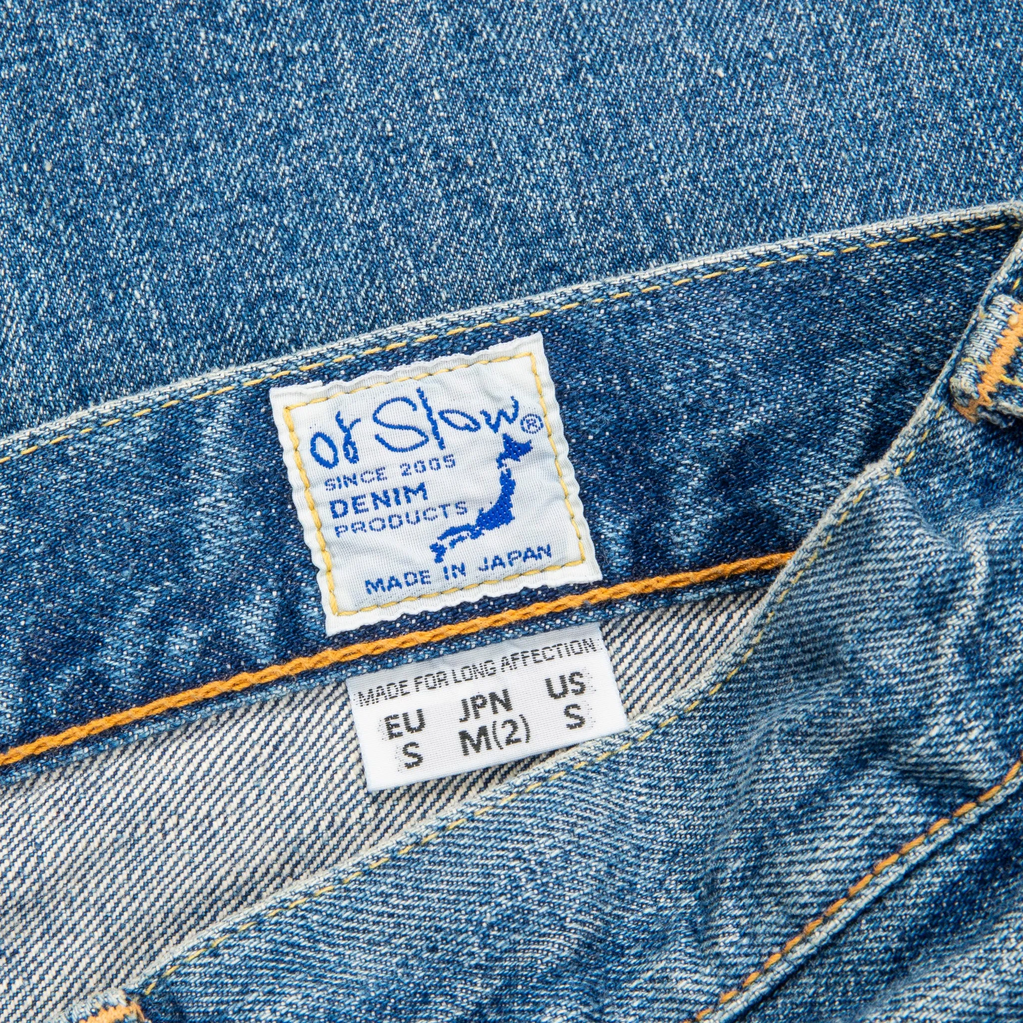 OrSlow 105 Standard Fit 2 Year Wash Short Length