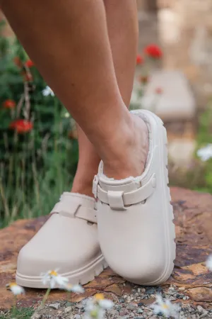 Palmer Rubber Sherpa Lined Slip-on Clogs FINAL SALE