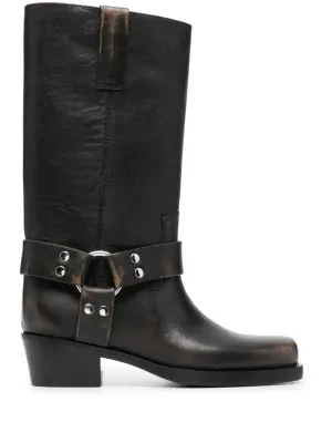 Paris Texas Roxy 45mm leather cowboy boots