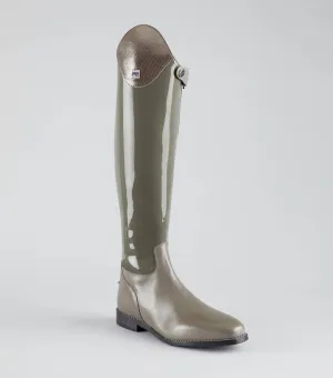 PEI Levade Ladies Leather Dressage Boot - Grey