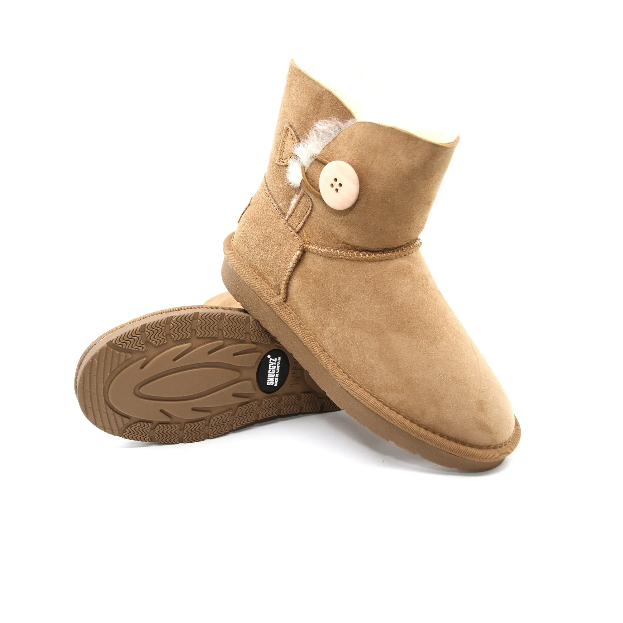 Premium Mini Button Boots Australian Made