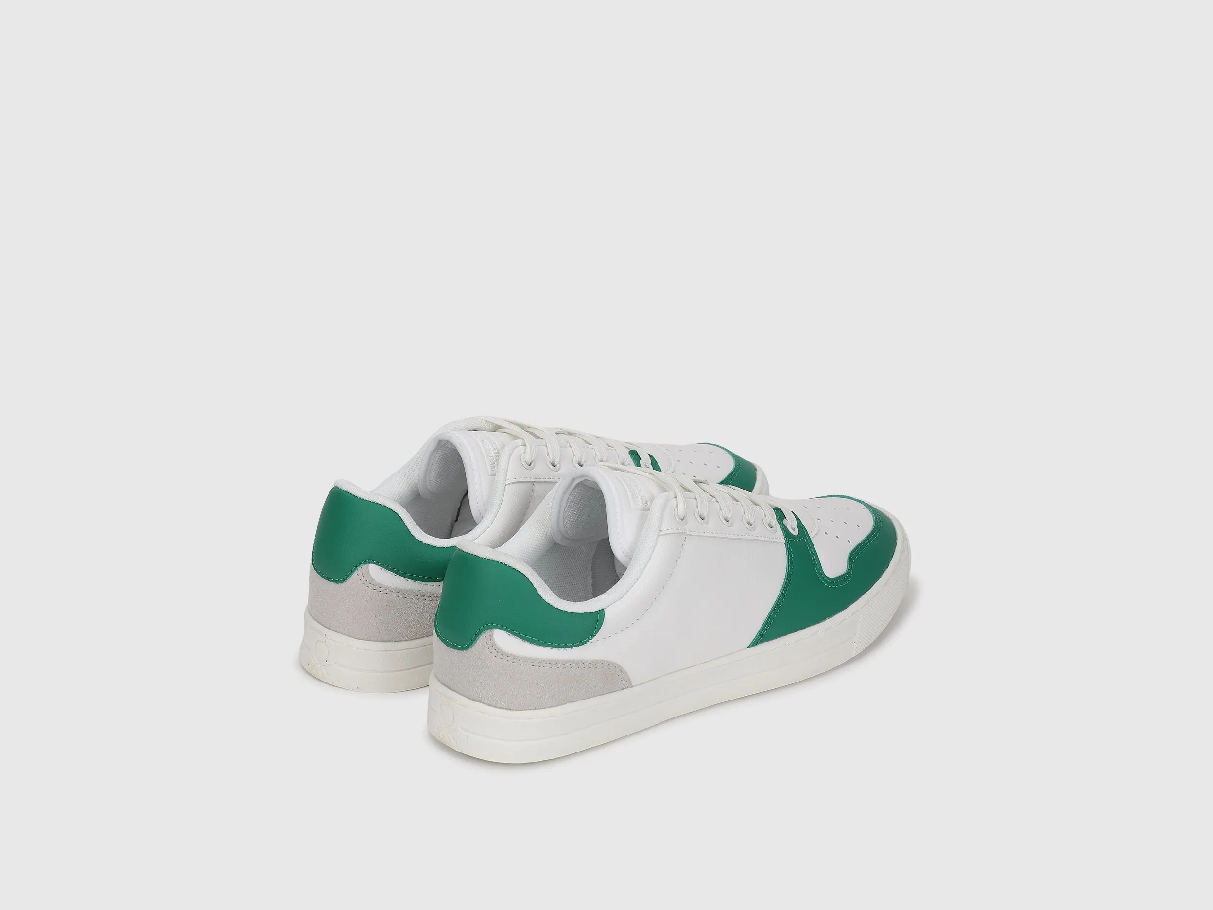 PU Color Block Sneakers