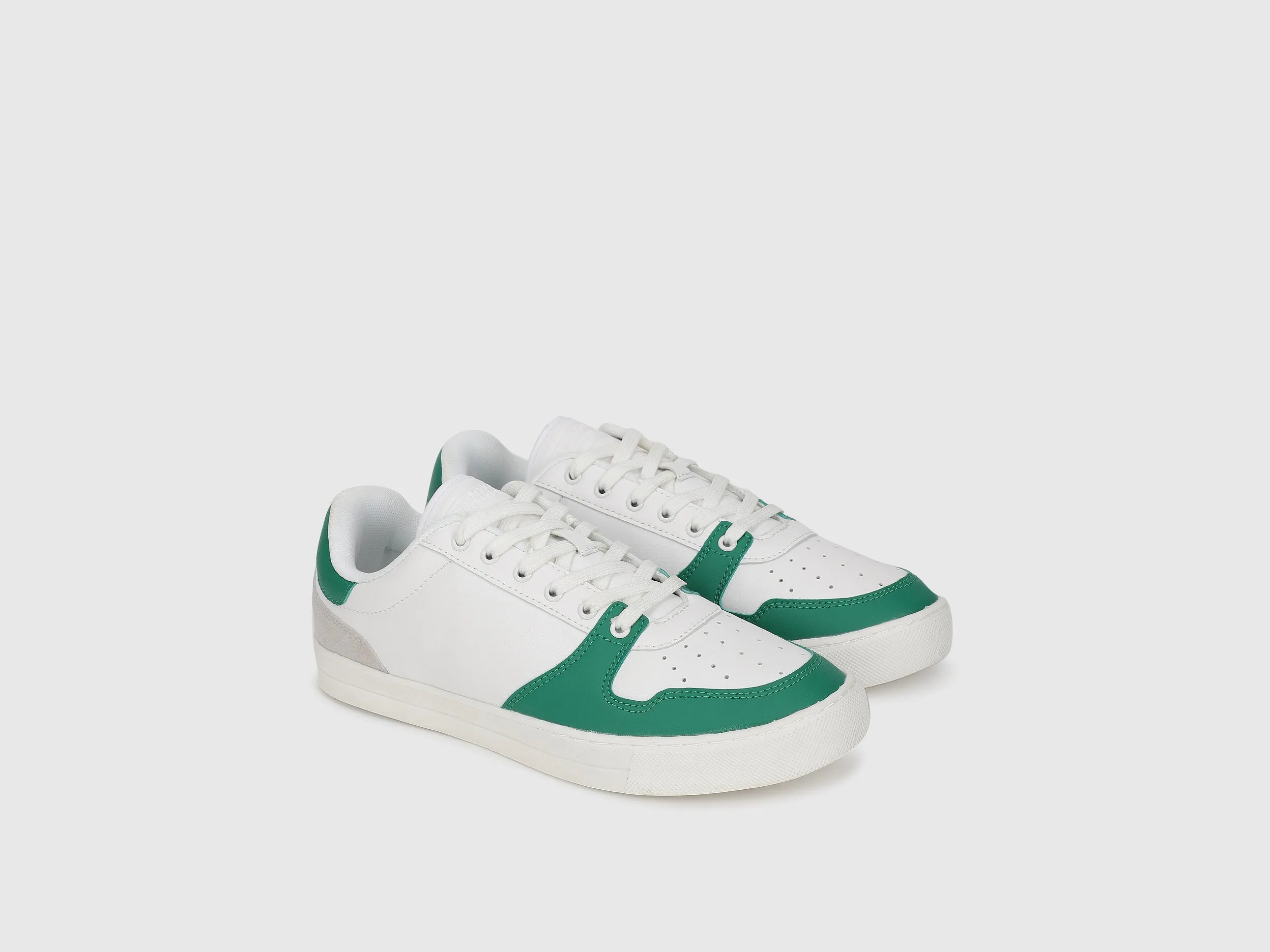 PU Color Block Sneakers