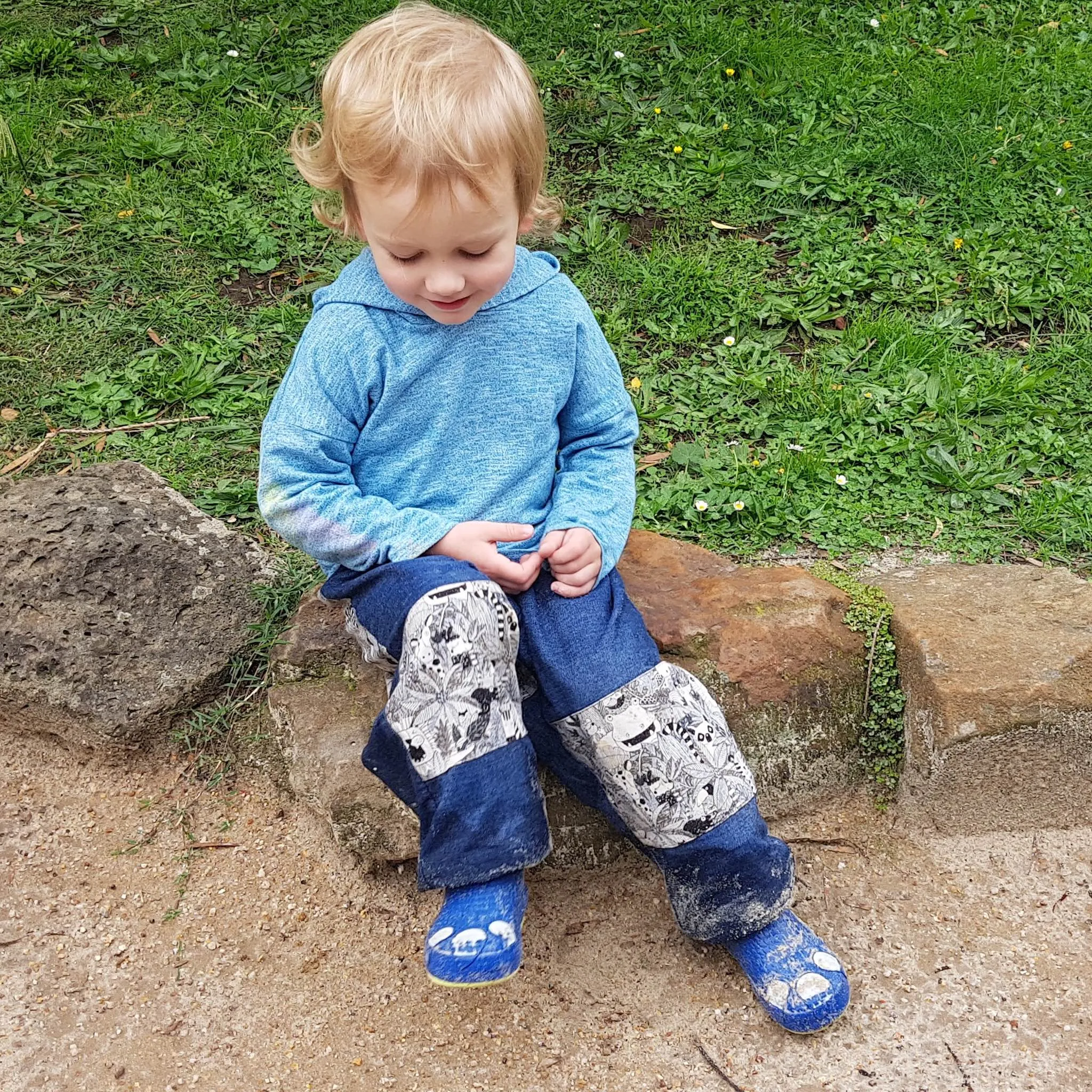 Rainhaven Pants Sewing Sewing Pattern - Child ~waterproof over-pants