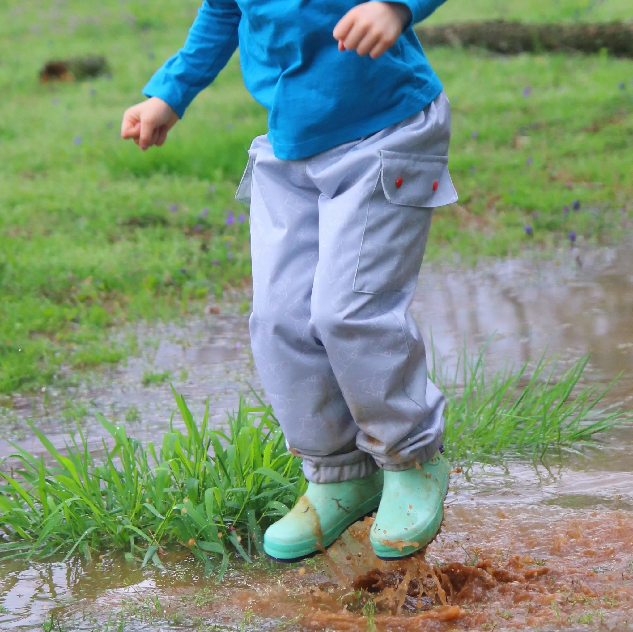 Rainhaven Pants Sewing Sewing Pattern - Child ~waterproof over-pants