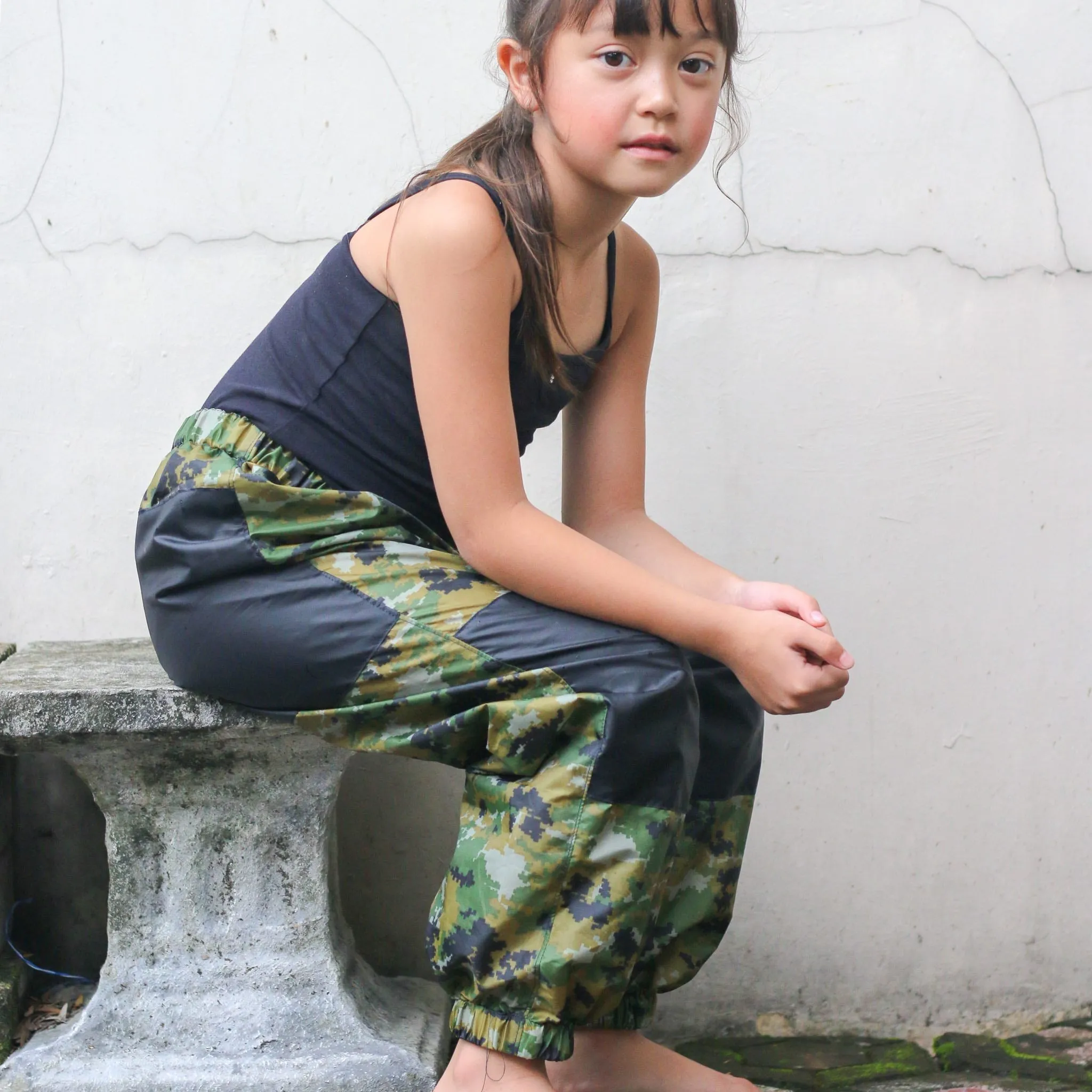 Rainhaven Pants Sewing Sewing Pattern - Child ~waterproof over-pants