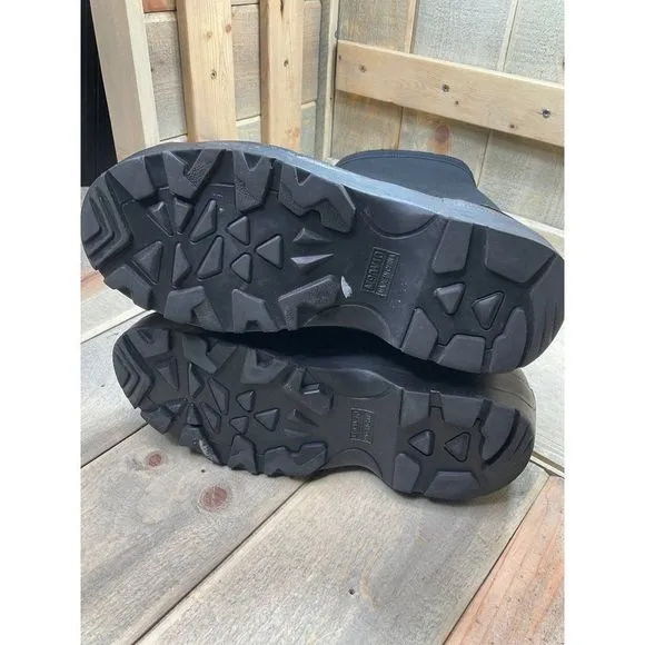RANGER Black Tall Outdoor Boots Unisex Mens 9 Womens 10