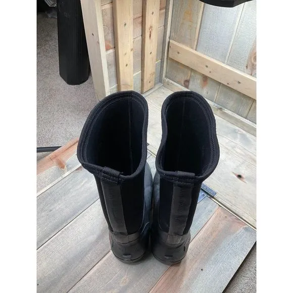 RANGER Black Tall Outdoor Boots Unisex Mens 9 Womens 10