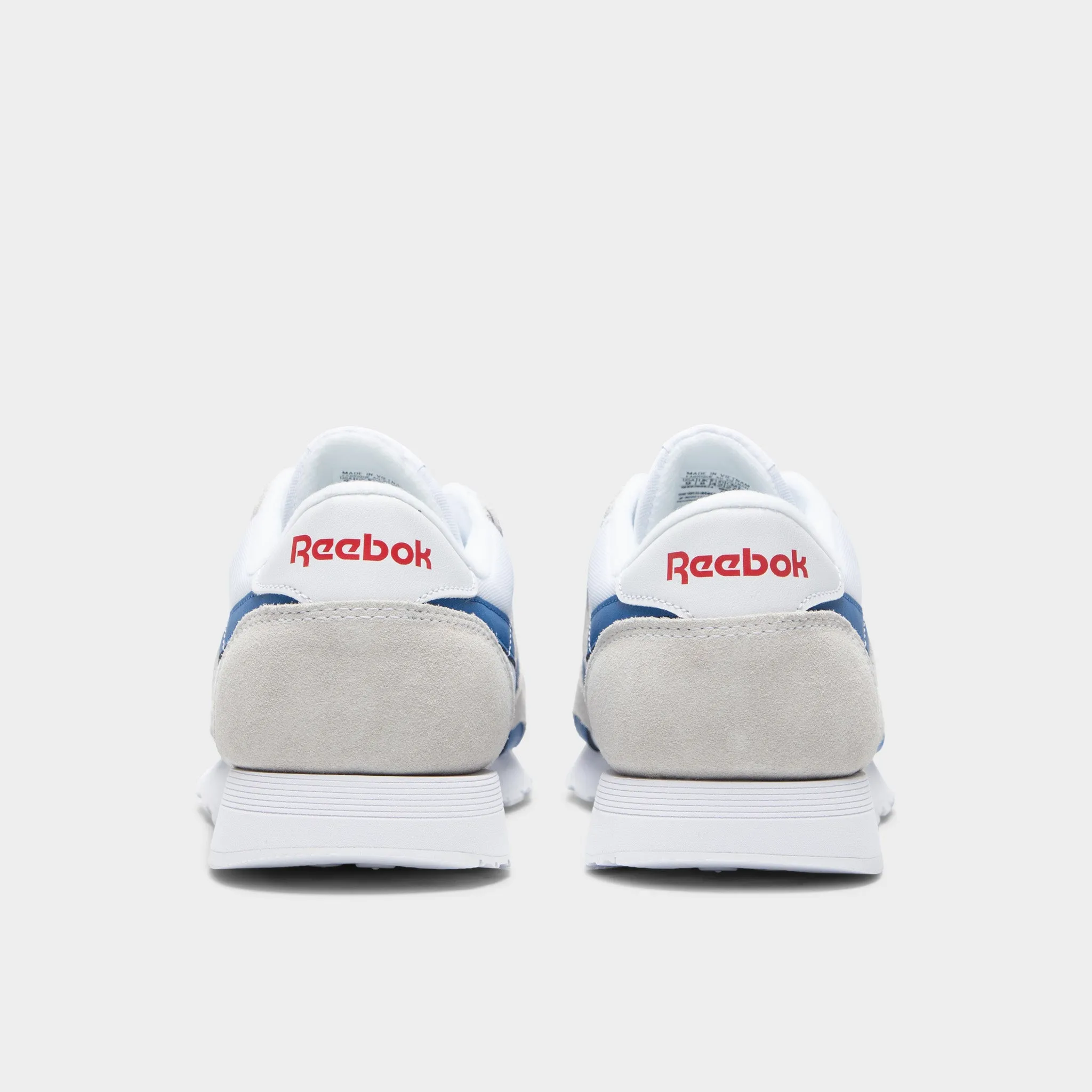 Reebok Classic Nylon White / Vector Blue - Vector Red