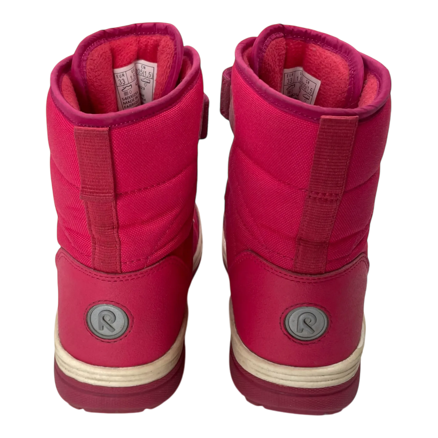 Reima quicker winter boots, pink | 33