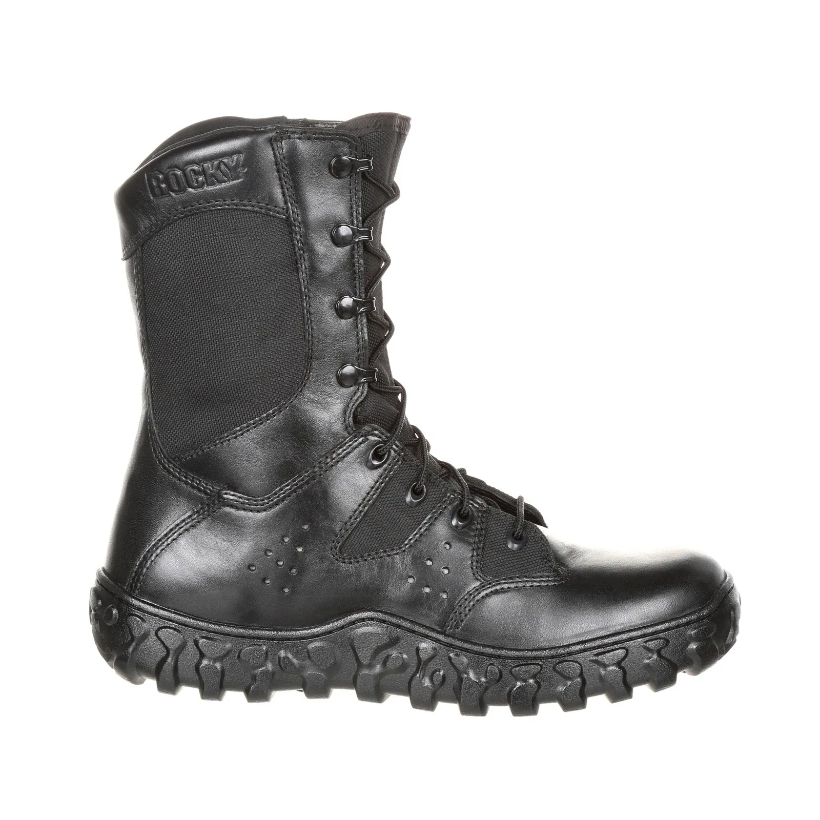 Rocky S2V Predator RKC075 Mens Black Wide Leather Lace Up Tactical Boots