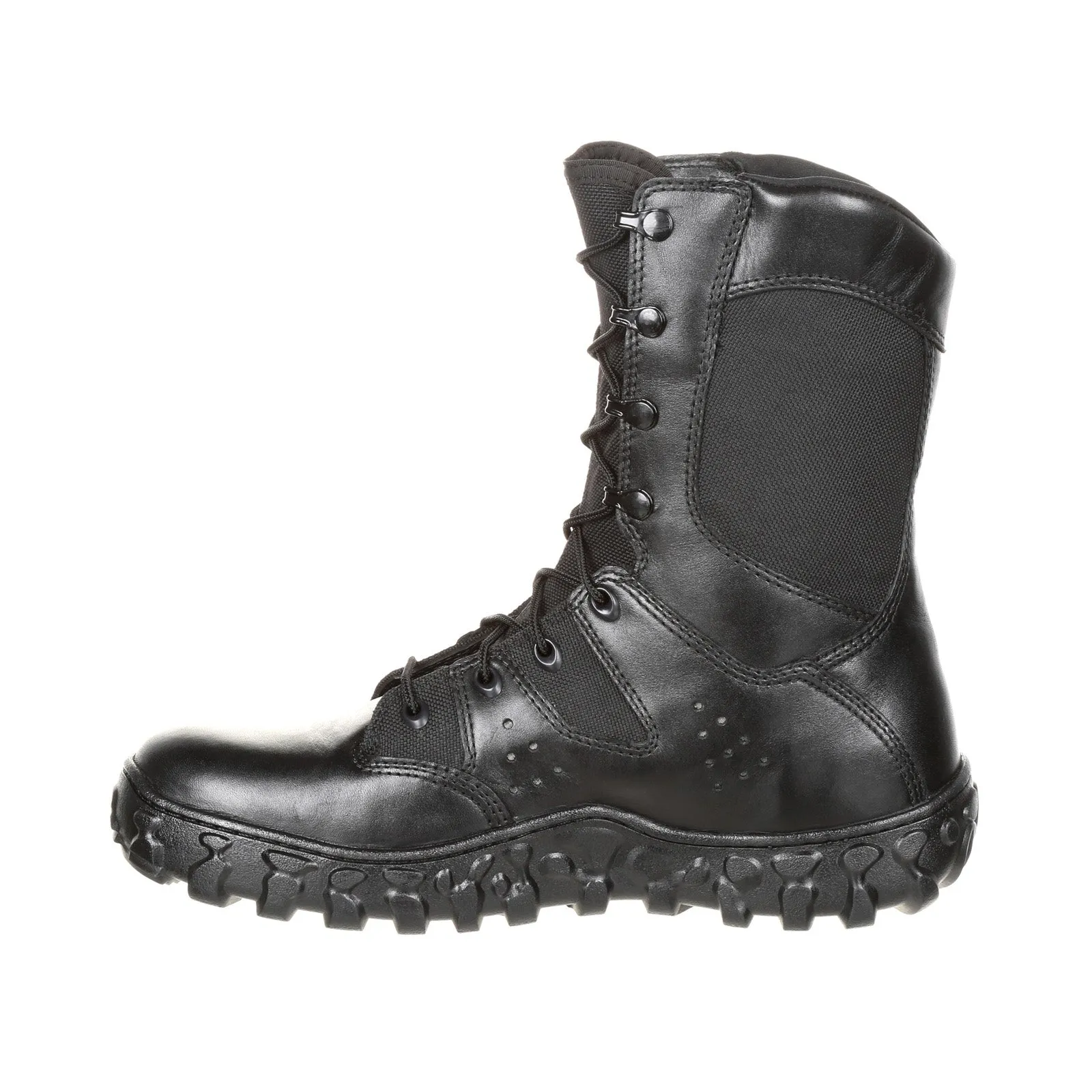 Rocky S2V Predator RKC075 Mens Black Wide Leather Lace Up Tactical Boots