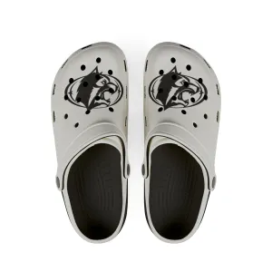 Roseville Raiders EVA Foam Clogs with Wolf Design - Comfortable Summer Footwear