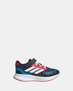 Runfalcon Spiderman Self-Fastening Pre-School Black/White/Pure Ruby