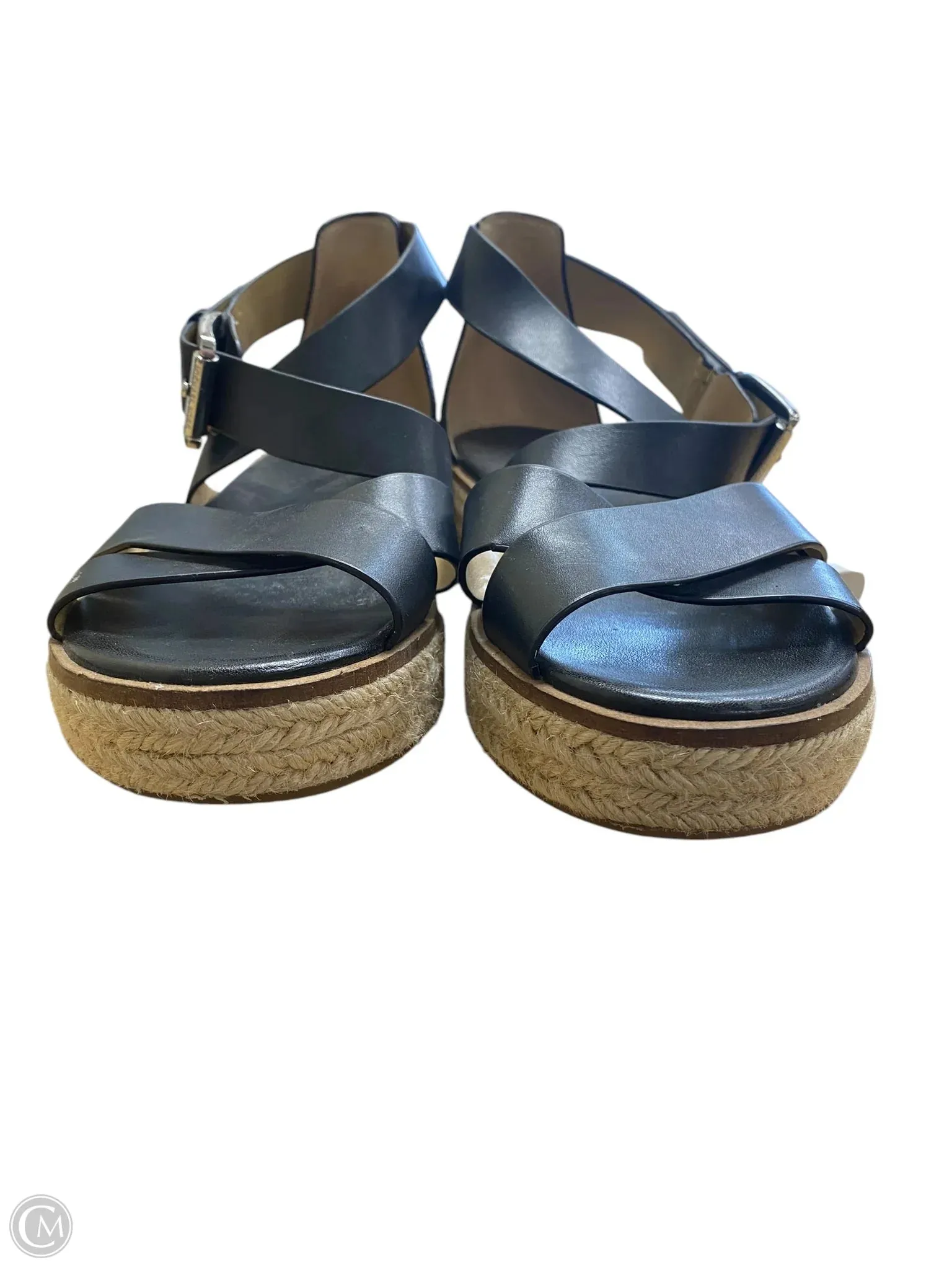 Sandals Flats By Michael By Michael Kors In Black, Size: 7
