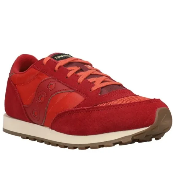 Saucony Jazz Original Vintage Sneakers-4 M Red-NWT Girls