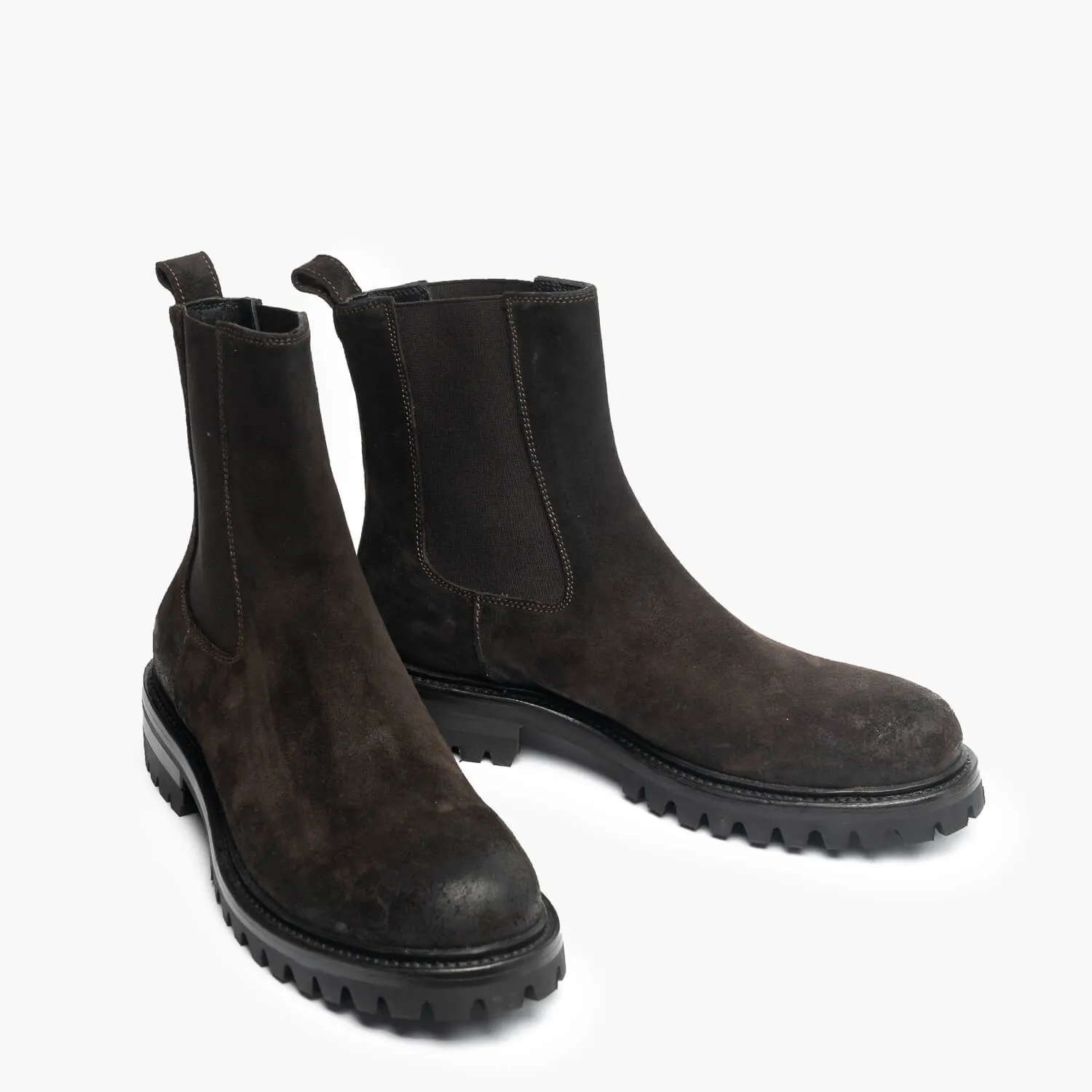 Serena | Women's Chelsea boots in oiled suede