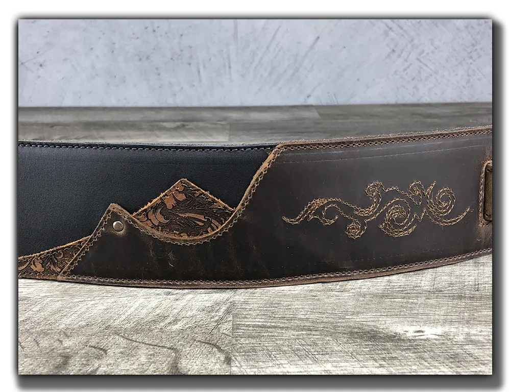 Shadowlands - TriTone Leather Guitar Strap