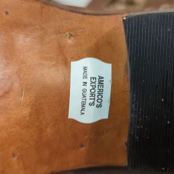 Size 7. Vintage cowboy boots