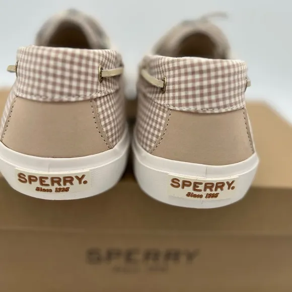 Sperry Men's 7 3-Eye Sneaker, Taupe, 11.5