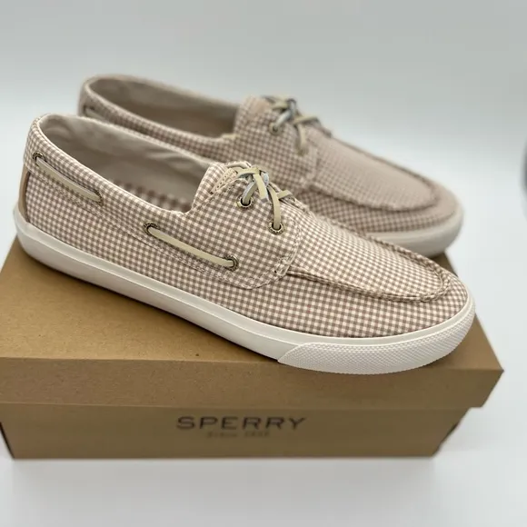 Sperry Men's 7 3-Eye Sneaker, Taupe, 11.5