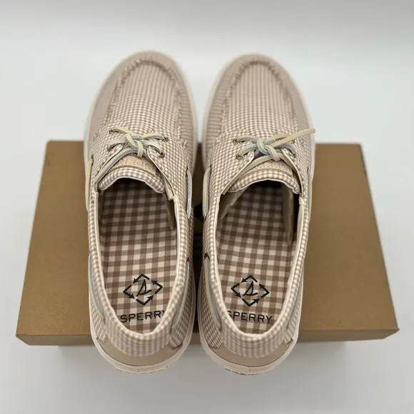 Sperry Men's 7 3-Eye Sneaker, Taupe, 11.5