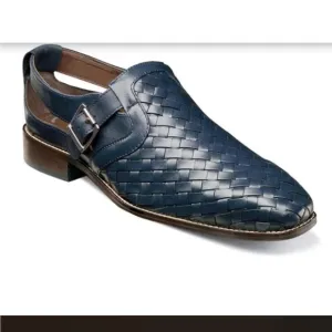 Stacy Adams woven leather fisherman sandals