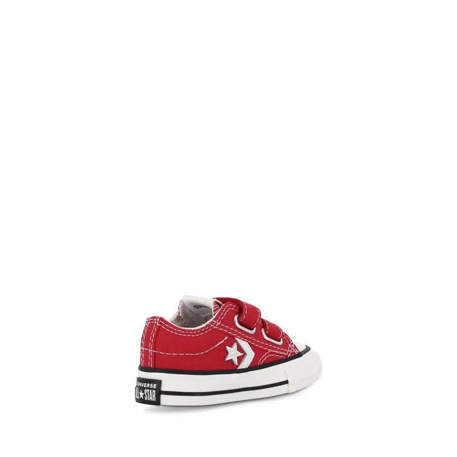 STAR PLAYER 76 2V LOW INFANT - RED/VINTAGE WHITE/BLACK