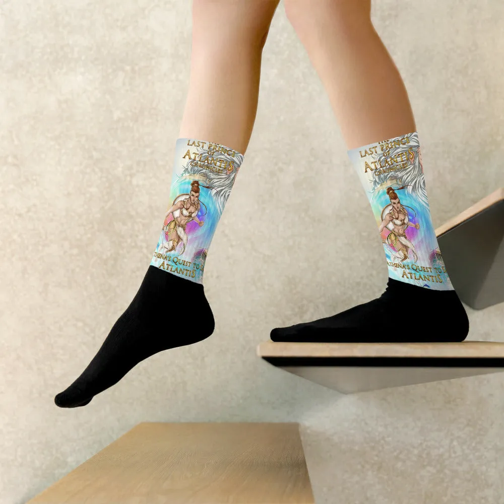 Step into Mythology: Greek Goddess Athena Socks