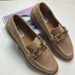 Steve Madden Karmine Tan Loafers Size 9