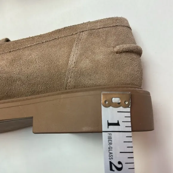 Steve Madden Karmine Tan Loafers Size 9